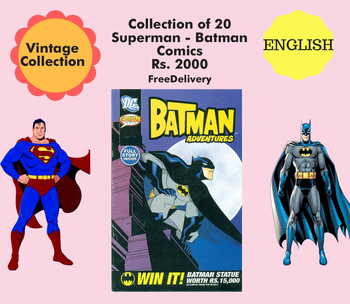 Superman & Batman - Vintage Collection - English