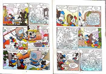 Mickey Mouse And The Unberable Captain Courageous - English