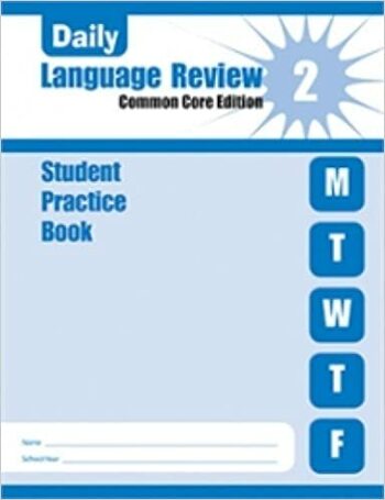 Daily Language Review Grade 2 Student Book