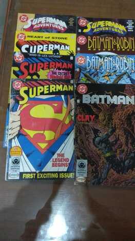 8 Comics Collection of Superman Batman - English